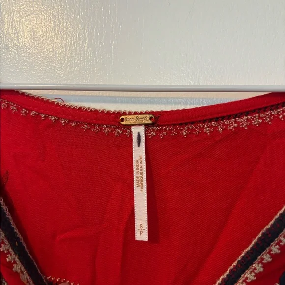 Free People Scarlet Embroidered Tunic Dress - Picture 2 of 5